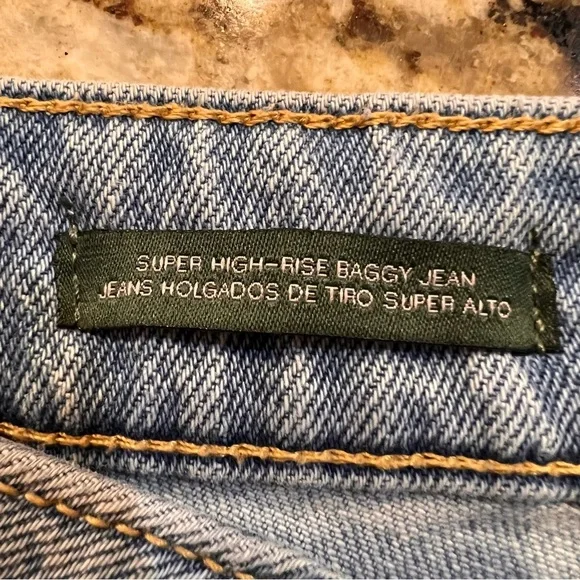 Wide Leg Wild Fable Jean Summer Staple Jean Intentionally Destroyed Super Comfy - Picture 12 of 13